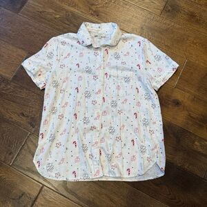 Loft sleep - holiday Christmas pj top